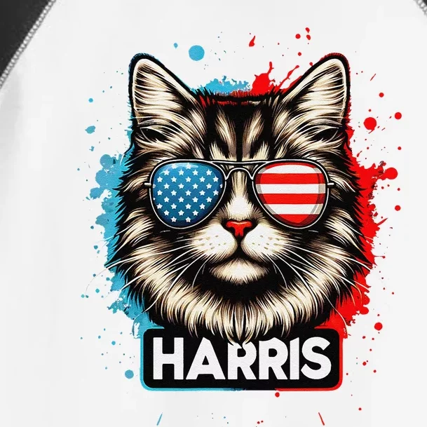 Kamala Harris Cat Ladies 2024 The Presidential Campaign 2024 Toddler Fine Jersey T-Shirt