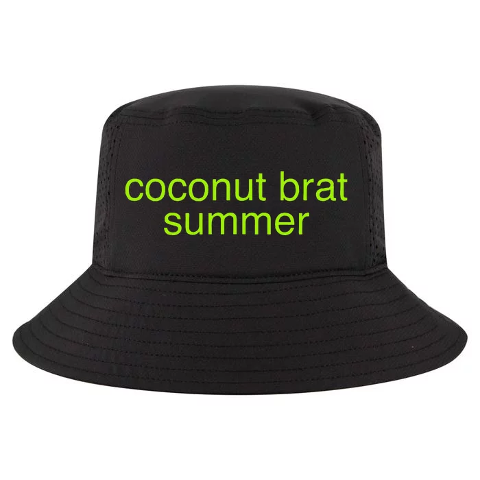 Kamala Harris Coconut Brat Summer Pop Culture Girlie 2024 Cool Comfort Performance Bucket Hat