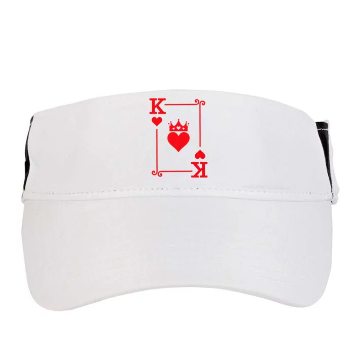 King Hearts Card Costume Playing Cards King Of Hearts Adult Drive Performance Visor