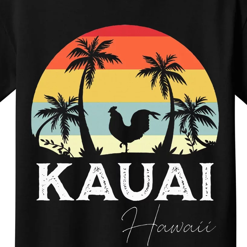 Kauai Hawaii Chicken Lover Souvenir Kids T-Shirt