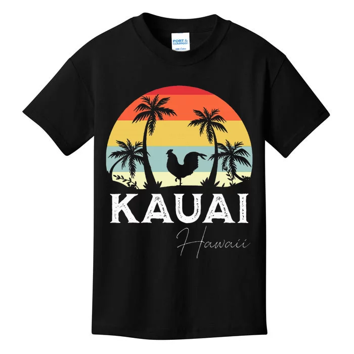 Kauai Hawaii Chicken Lover Souvenir Kids T-Shirt