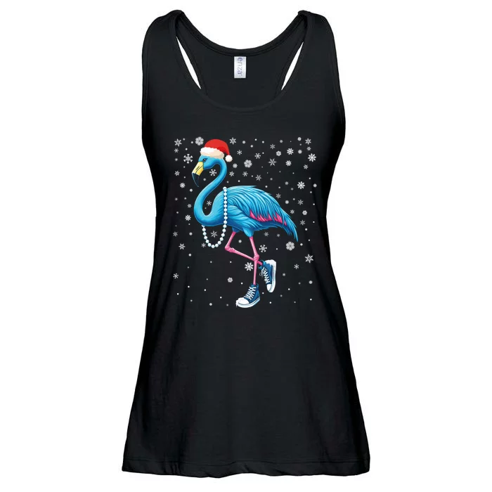 Kamala Harris Christmas Costume Christmas Season Flamingo Ladies Essential Flowy Tank