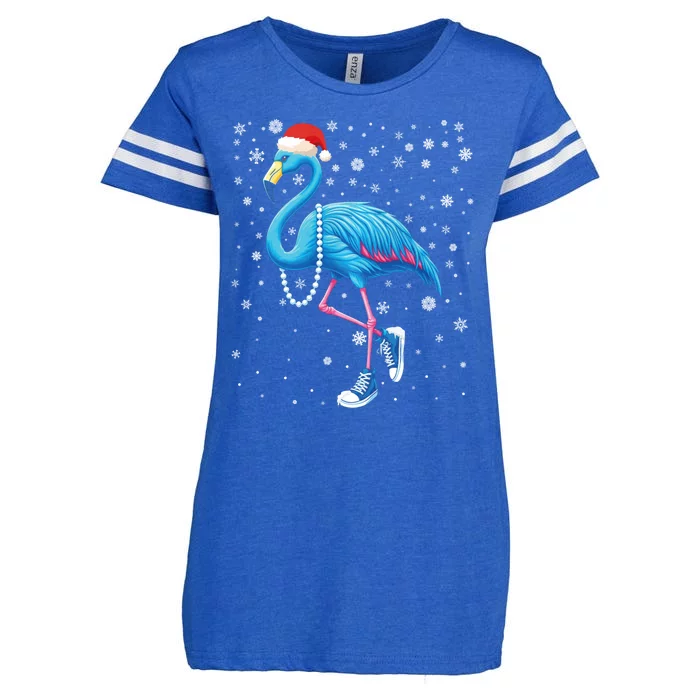 Kamala Harris Christmas Costume Christmas Season Flamingo Enza Ladies Jersey Football T-Shirt