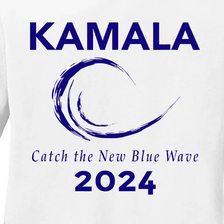 Kamala Harris Campaign 2024 Ladies Long Sleeve Shirt