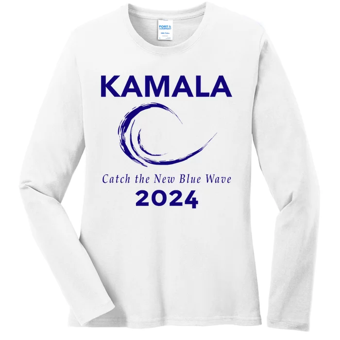 Kamala Harris Campaign 2024 Ladies Long Sleeve Shirt