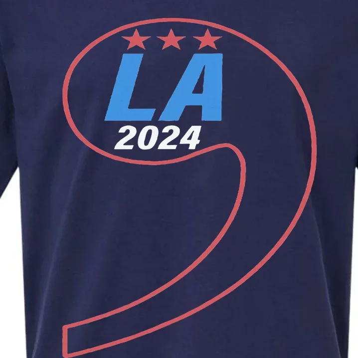 Kamala Harris Comma La 2024 First Female President Sueded Cloud Jersey T-Shirt