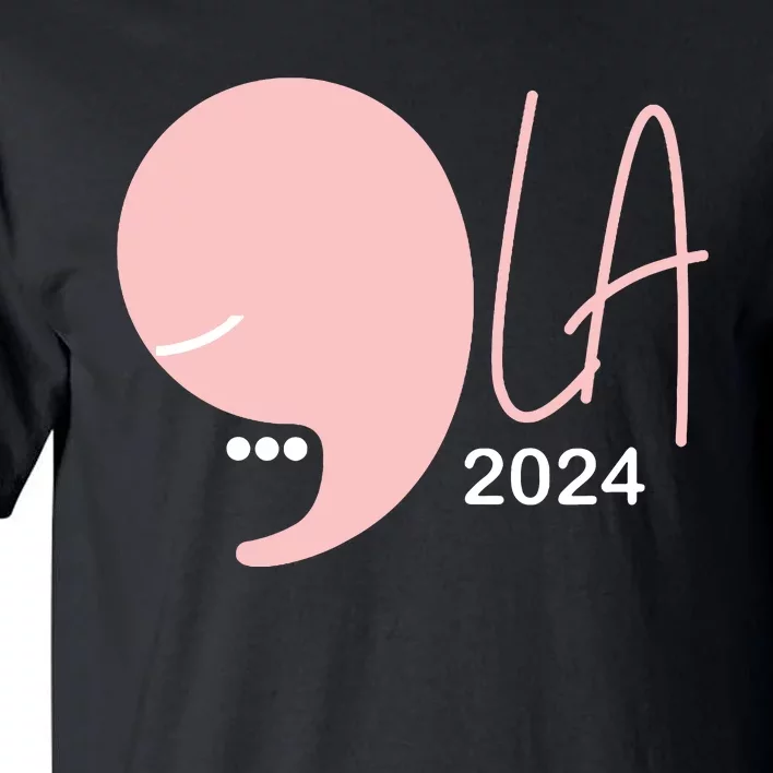 Kamala Harris Comma La Pearls Tall T-Shirt