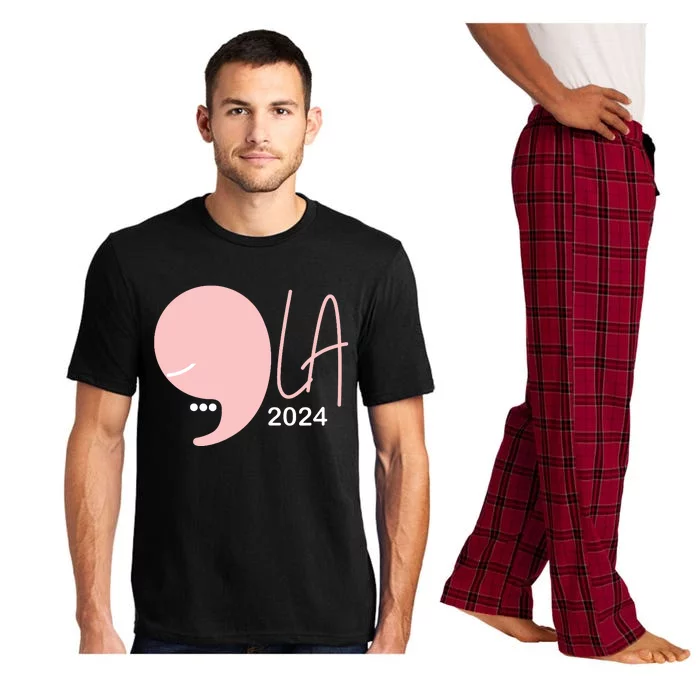 Kamala Harris Comma La Pearls Pajama Set