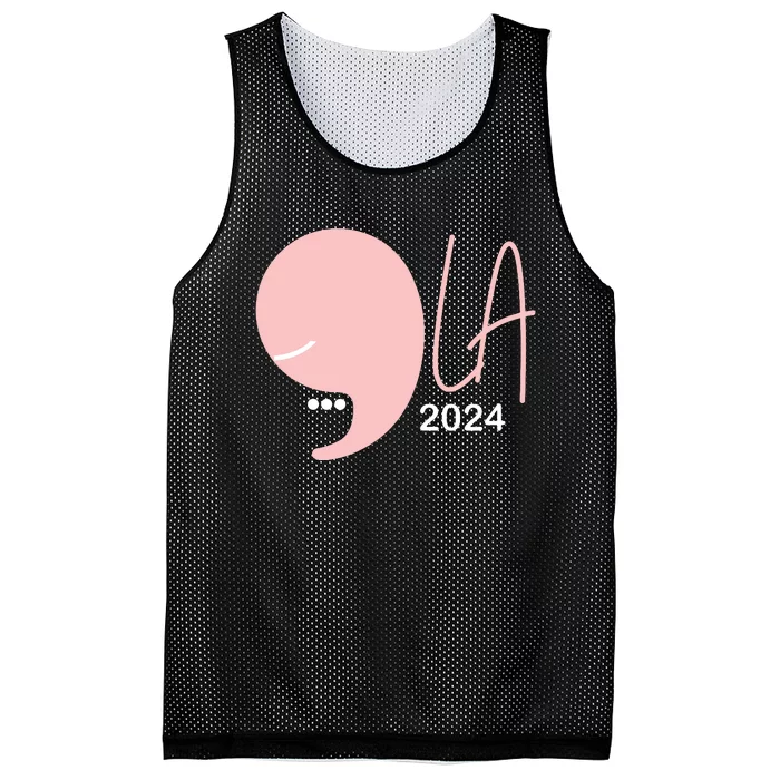 Kamala Harris Comma La Pearls Mesh Reversible Basketball Jersey Tank