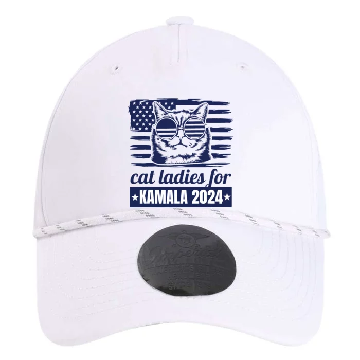 Kamala Harris Cat Lady 2024 Feminine Women Voting Funny Performance The Dyno Cap