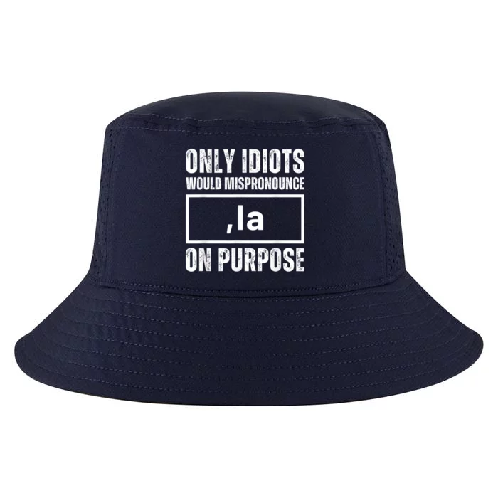 Kamala Harris Comma La President 2024 Mispronounce Cool Comfort Performance Bucket Hat