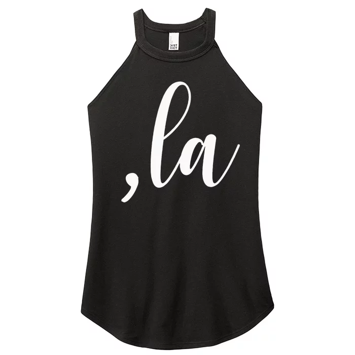 Kamala Harris Comma La Women’s Perfect Tri Rocker Tank