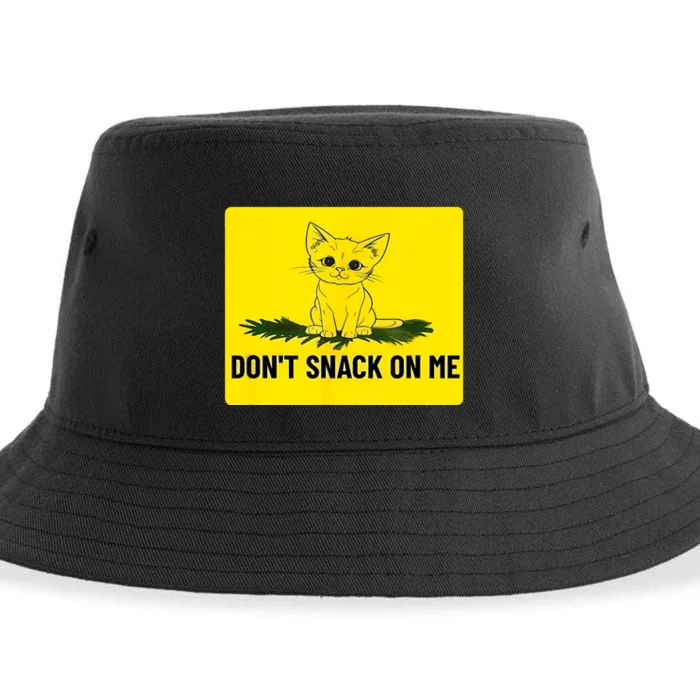 Kamala Harris DonT Snack On Me Sustainable Bucket Hat