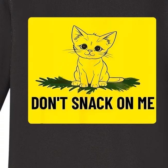 Kamala Harris DonT Snack On Me Baby Long Sleeve Bodysuit