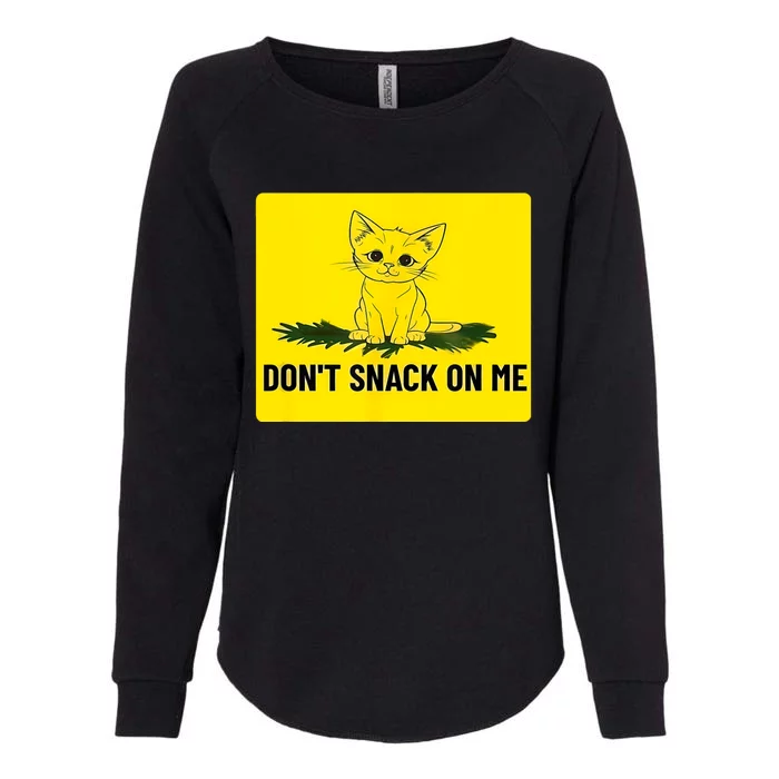 Kamala Harris DonT Snack On Me Womens California Wash Sweatshirt