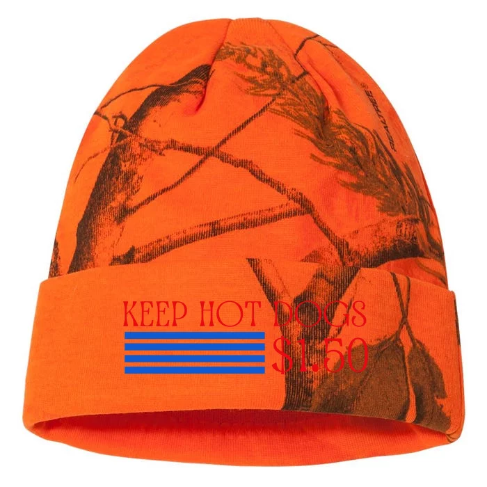 Keep Hot Dogs At 1.50 Dollars Kati - 12in Camo Beanie