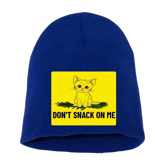 Kamala Harris DonT Snack On Me Short Acrylic Beanie