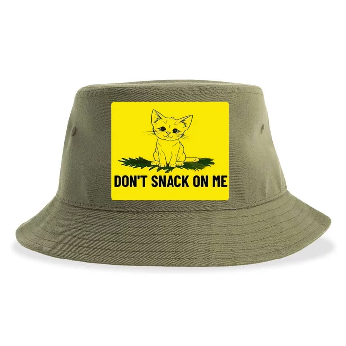 Kamala Harris DonT Snack On Me Sustainable Bucket Hat