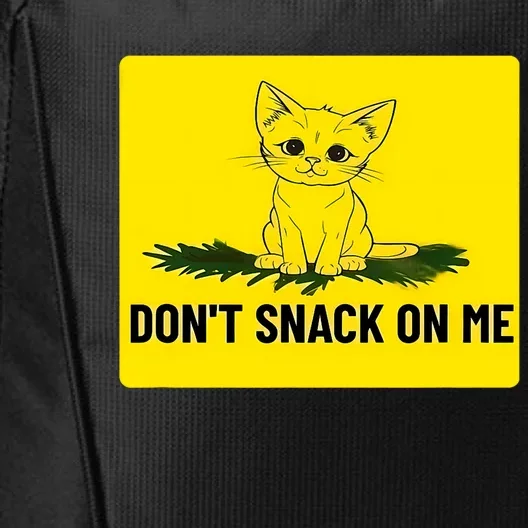 Kamala Harris DonT Snack On Me City Backpack