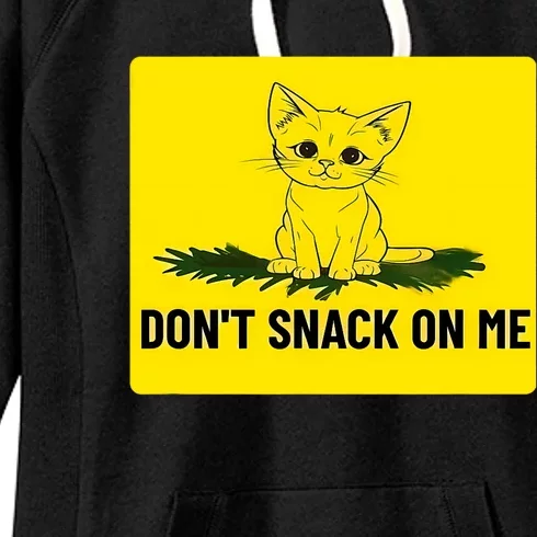 Kamala Harris DonT Snack On Me Women's Fleece Hoodie