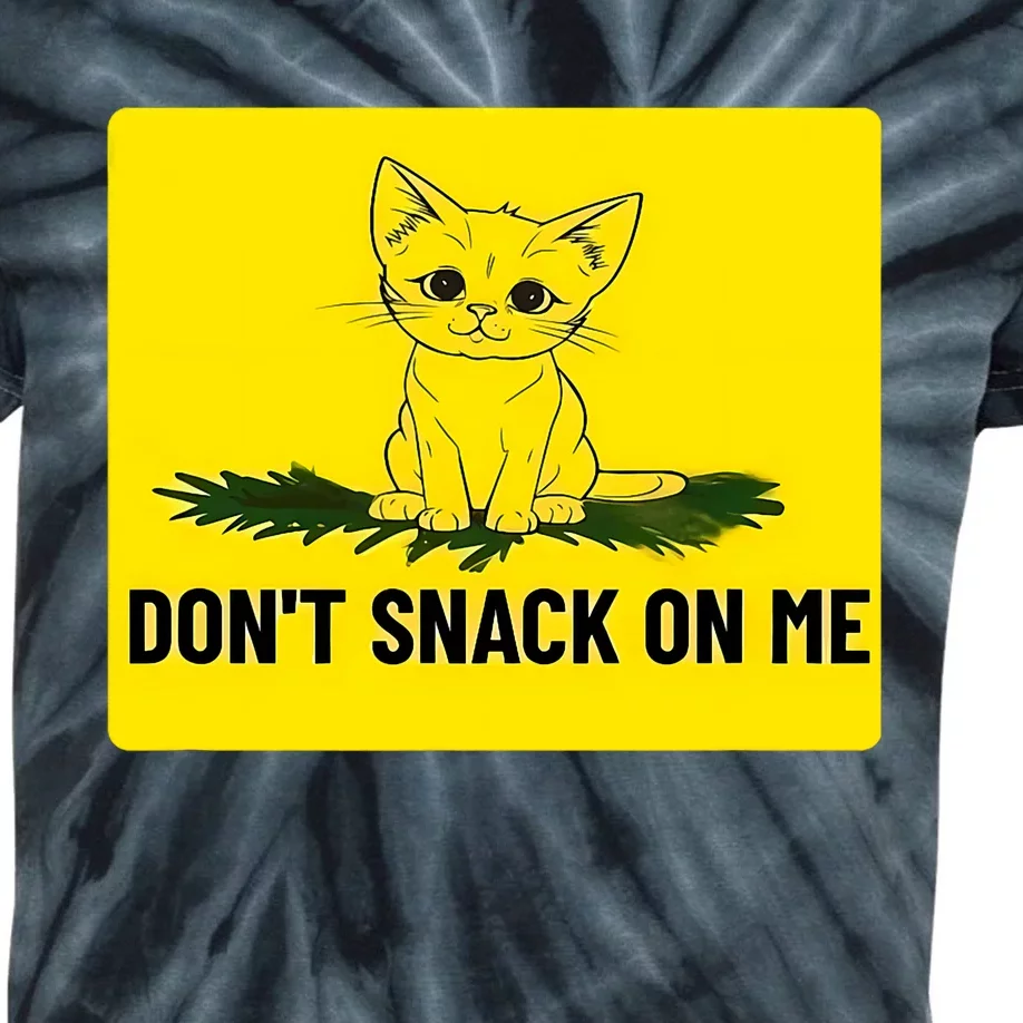 Kamala Harris DonT Snack On Me Kids Tie-Dye T-Shirt