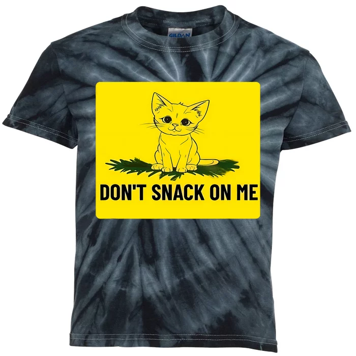 Kamala Harris DonT Snack On Me Kids Tie-Dye T-Shirt