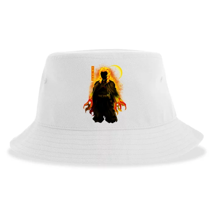 Kyojuro Hashira Dark Shadow Sustainable Bucket Hat