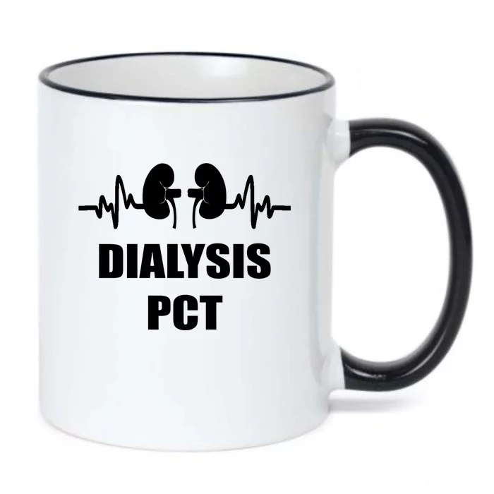 Kidney Heartbeat Dialysis Patient Care Tech Technician Pct Gift Black Color Changing Mug