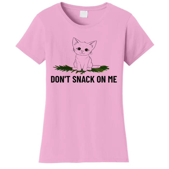 Kamala Harris DonT Snack On Me Women's T-Shirt