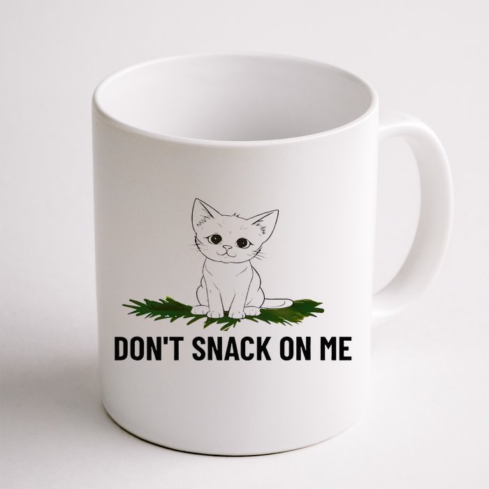 Kamala Harris DonT Snack On Me Front & Back Coffee Mug