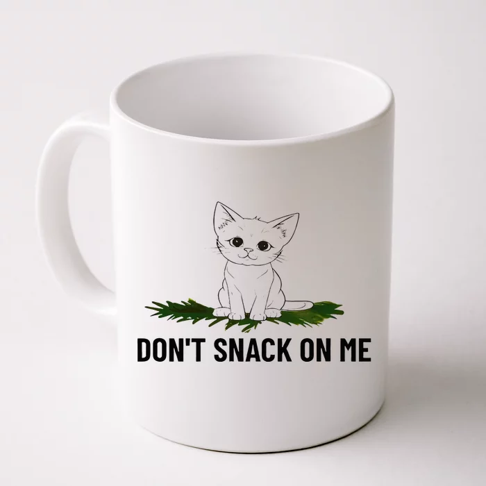 Kamala Harris DonT Snack On Me Front & Back Coffee Mug