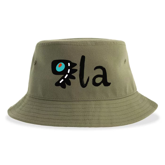 Kamala Harris Design & Graphic La Sustainable Bucket Hat