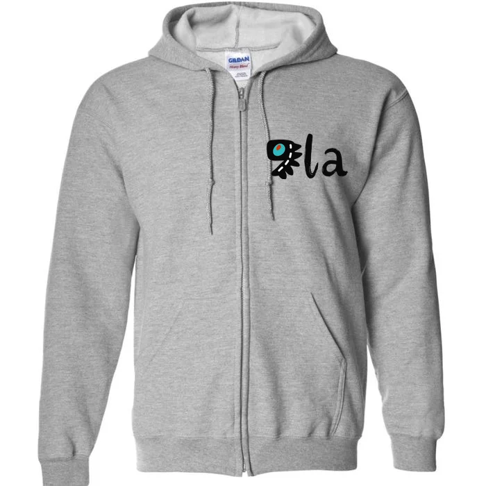 Kamala Harris Design & Graphic La Full Zip Hoodie