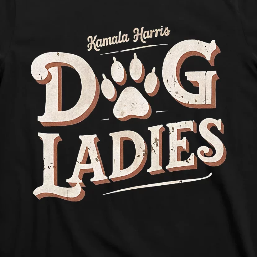 Kamala Harris Dog Ladies T-Shirt