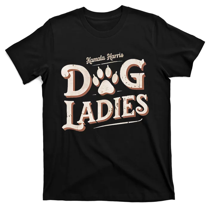 Kamala Harris Dog Ladies T-Shirt