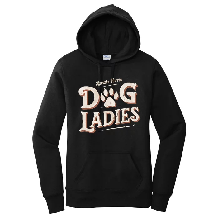 Kamala Harris Dog Ladies Women's Pullover Hoodie