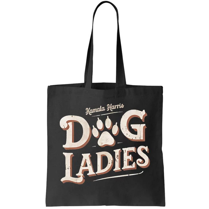 Kamala Harris Dog Ladies Tote Bag