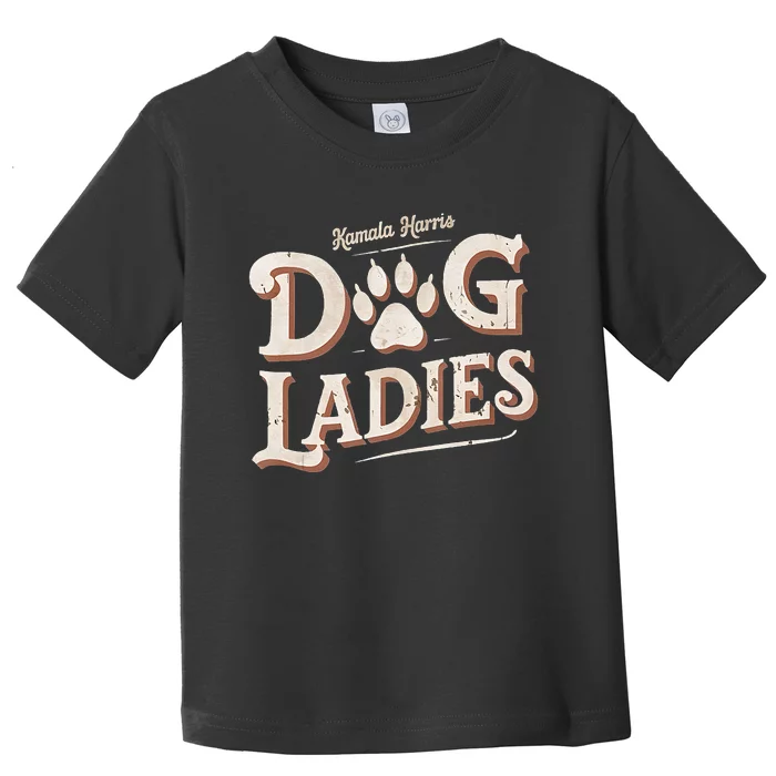 Kamala Harris Dog Ladies Toddler T-Shirt