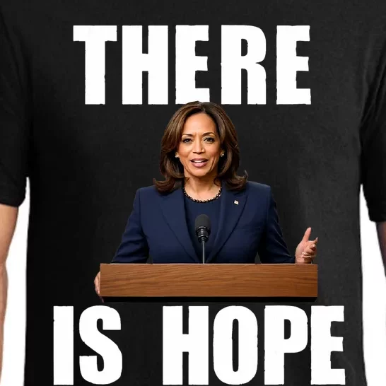 Kamala Harris Design There Is Hope Quote 2024 Pajama Set