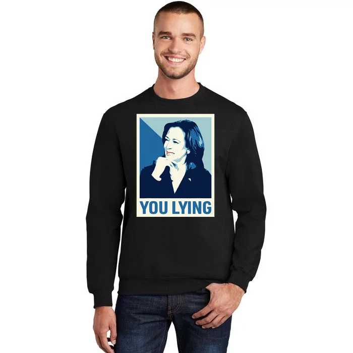 Kamala Harris Debate 2024 Tall Sweatshirt