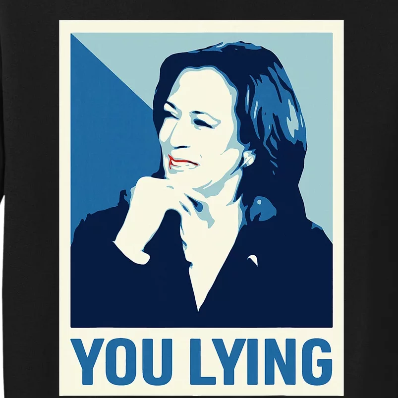 Kamala Harris Debate 2024 Tall Sweatshirt