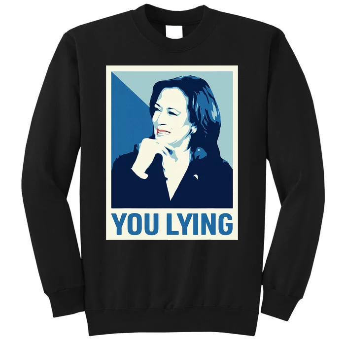 Kamala Harris Debate 2024 Tall Sweatshirt