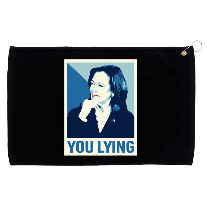 Kamala Harris Debate 2024 Grommeted Golf Towel