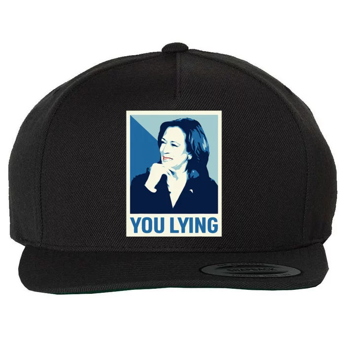 Kamala Harris Debate 2024 Wool Snapback Cap