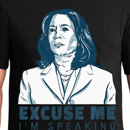 Kamala Harris Excuse Me IM Speaking President 2024 Pajama Set