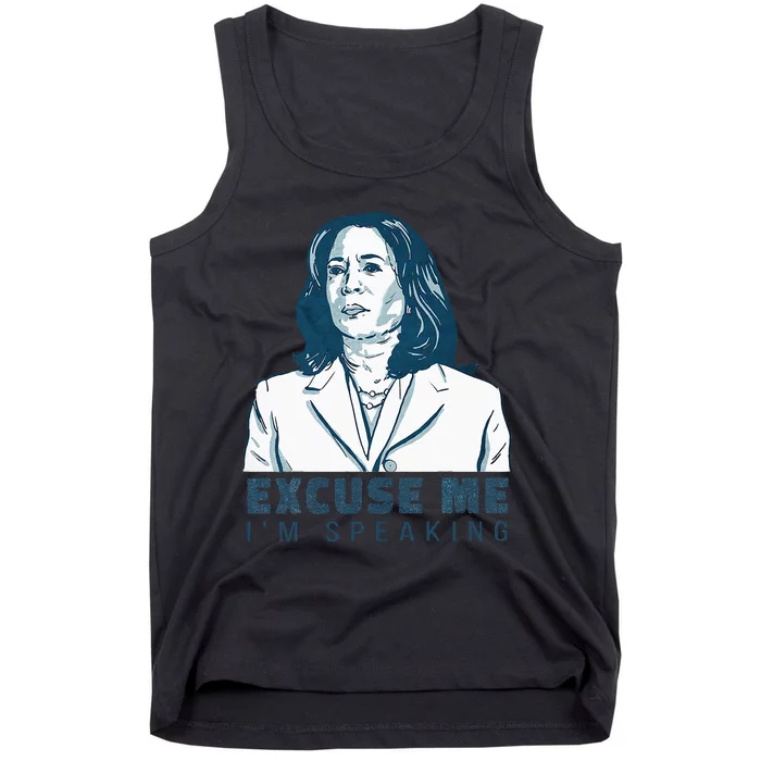 Kamala Harris Excuse Me IM Speaking President 2024 Tank Top