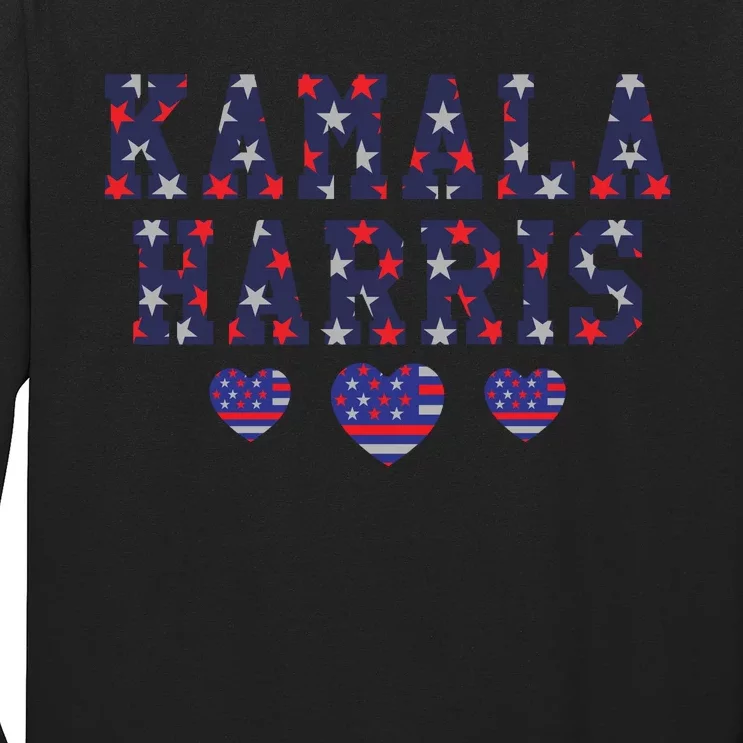 Kamala Harris Election 2024 Graphic Long Sleeve Shirt