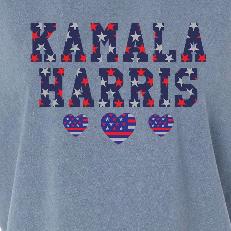 Kamala Harris Election 2024 Graphic Garment-Dyed Women's Muscle Tee