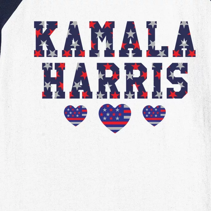 Kamala Harris Election 2024 Graphic Baseball Sleeve Shirt