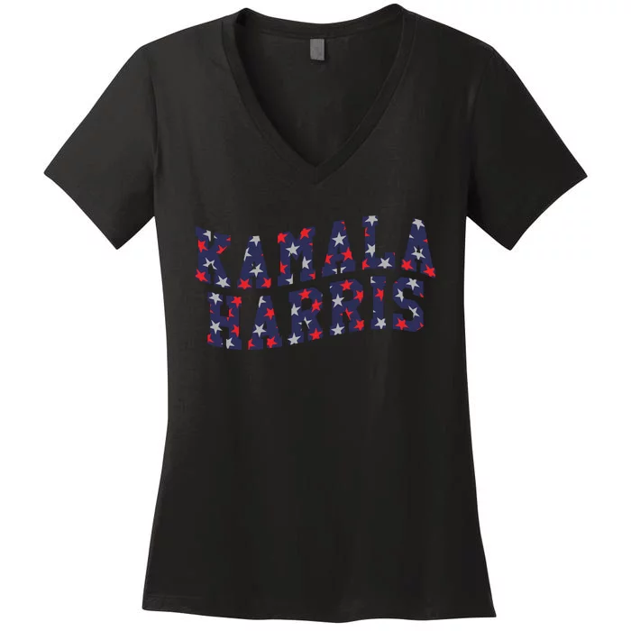 Kamala Harris Election 2024 Graphic Women's V-Neck T-Shirt